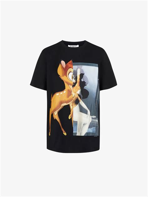 givenchy bambi shirt red|givenchy and disney.